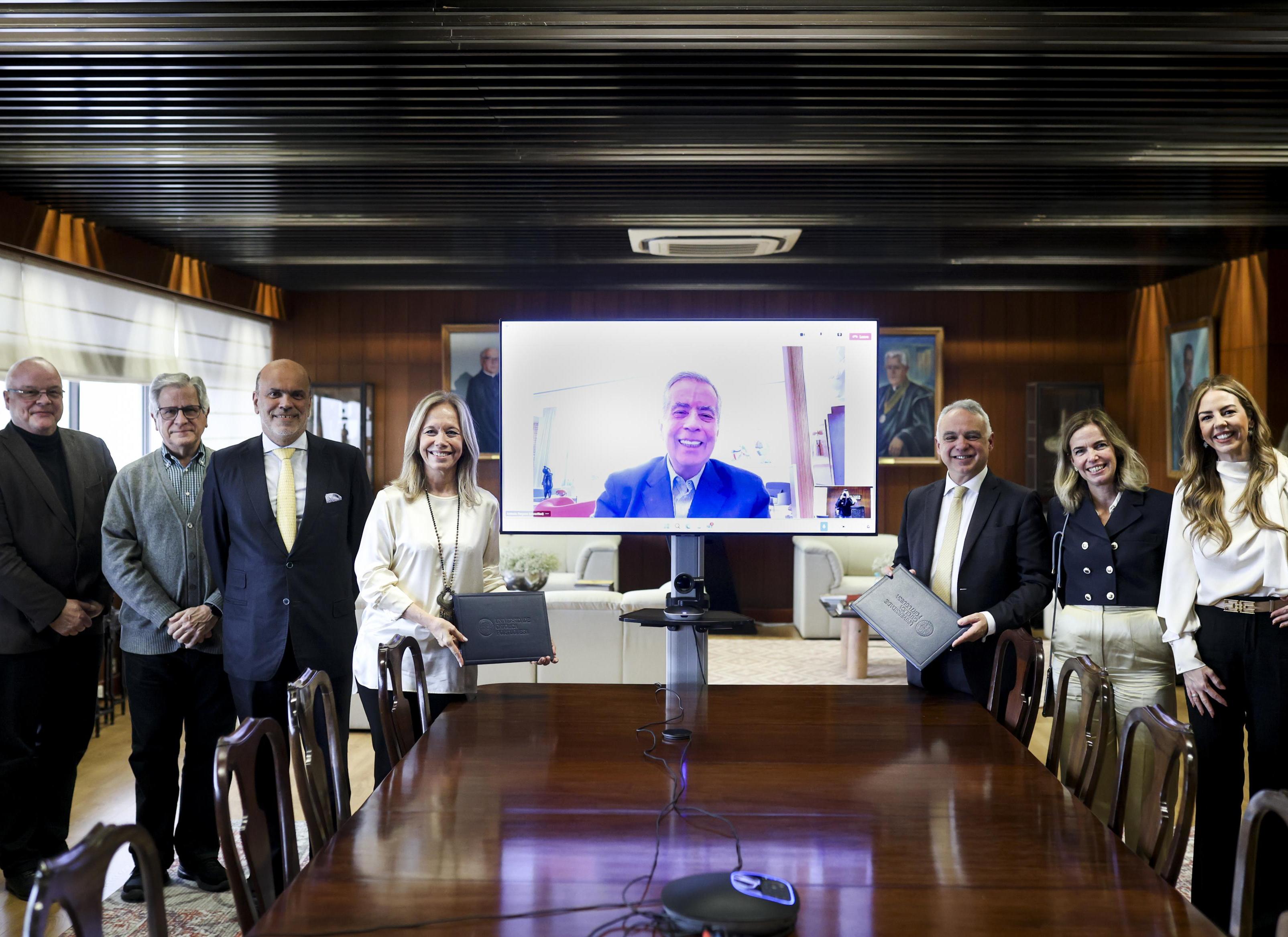 Católica assina protocolo com a Fundação António Pargana