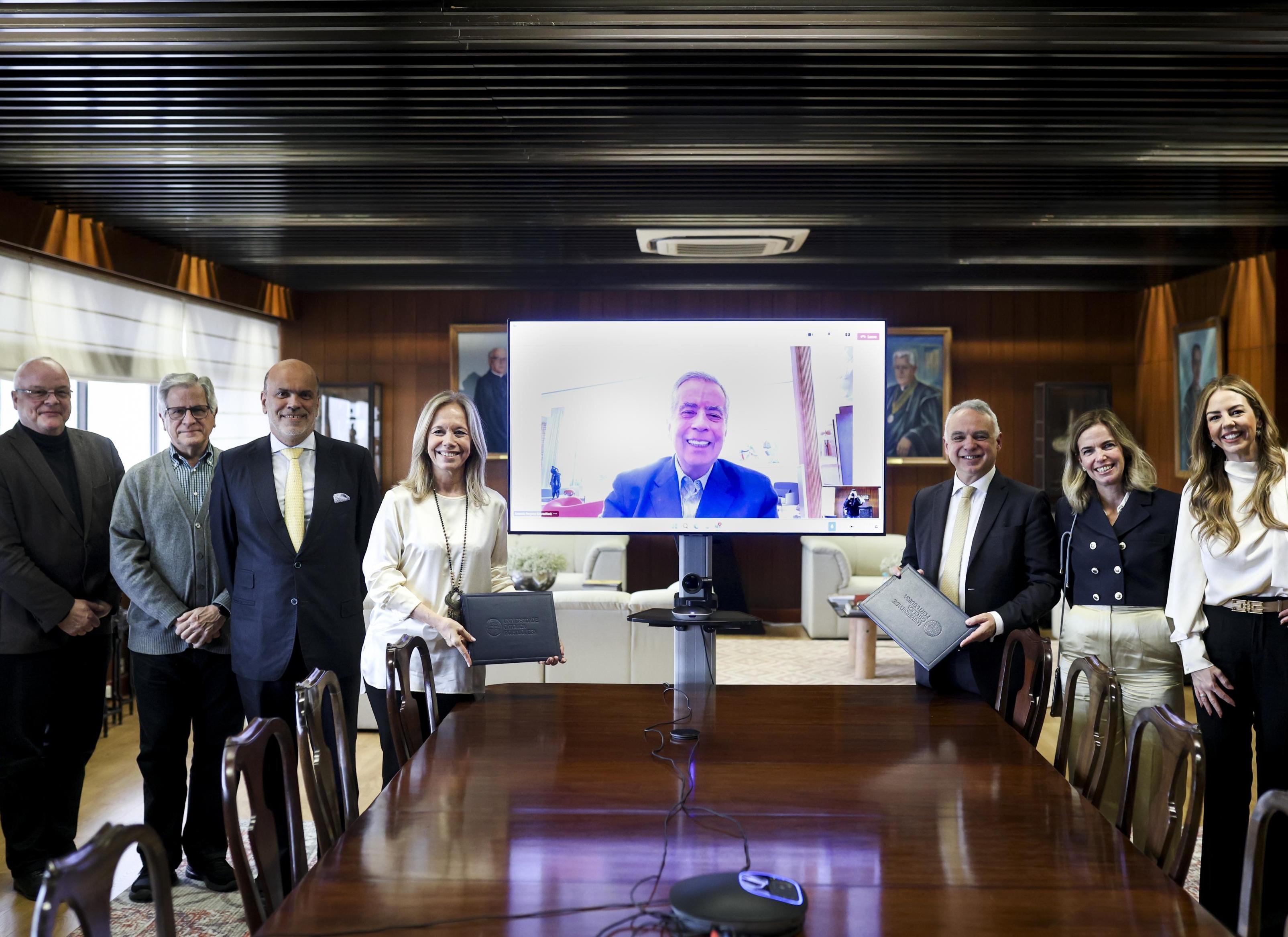 Católica signs protocol with Fundação António Pargana