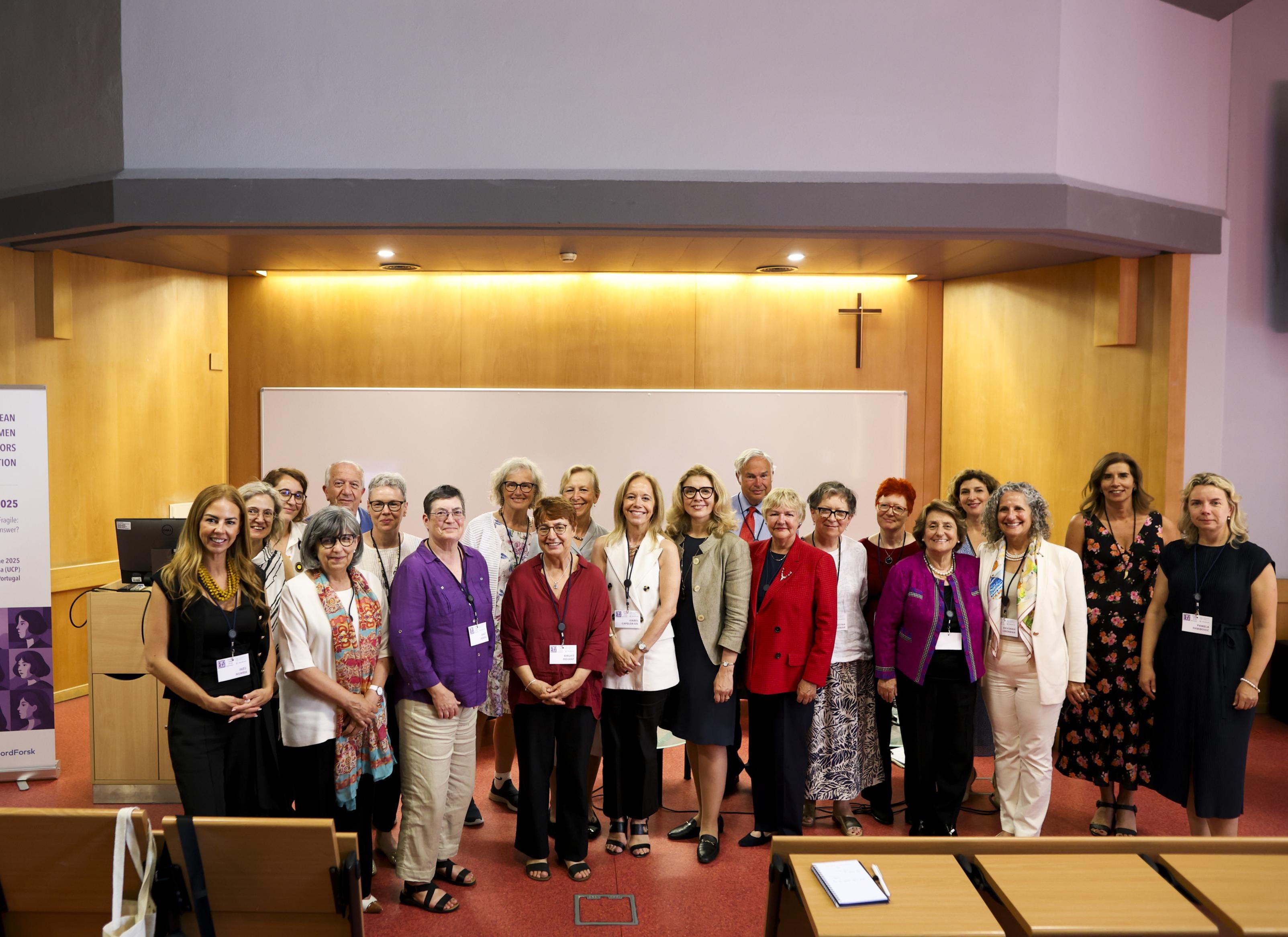 Conferência EWORA na Universidade Católica Portuguesa.