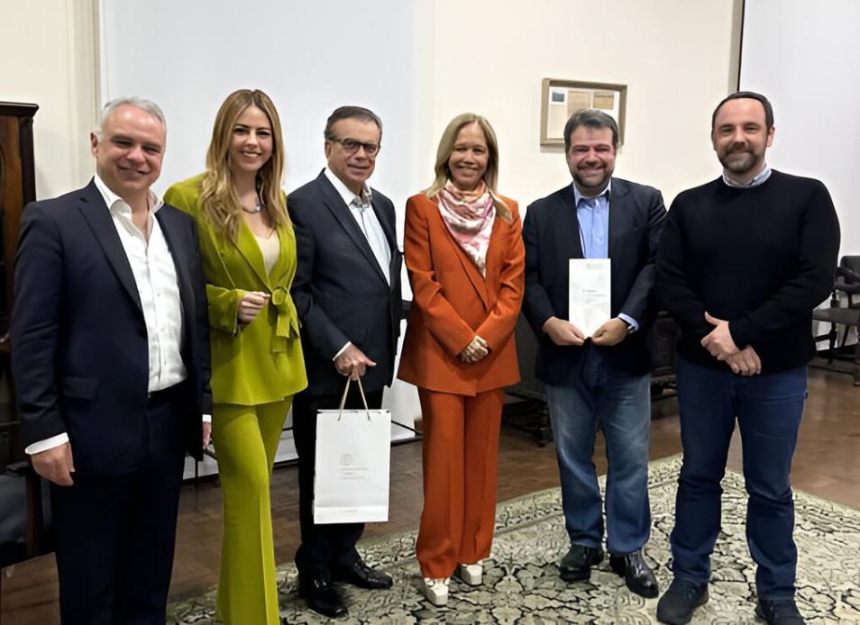 Fotografia da Isabel Capeloa Gil, Reitora de Universidade Católica Portuguesa, em São Paulo