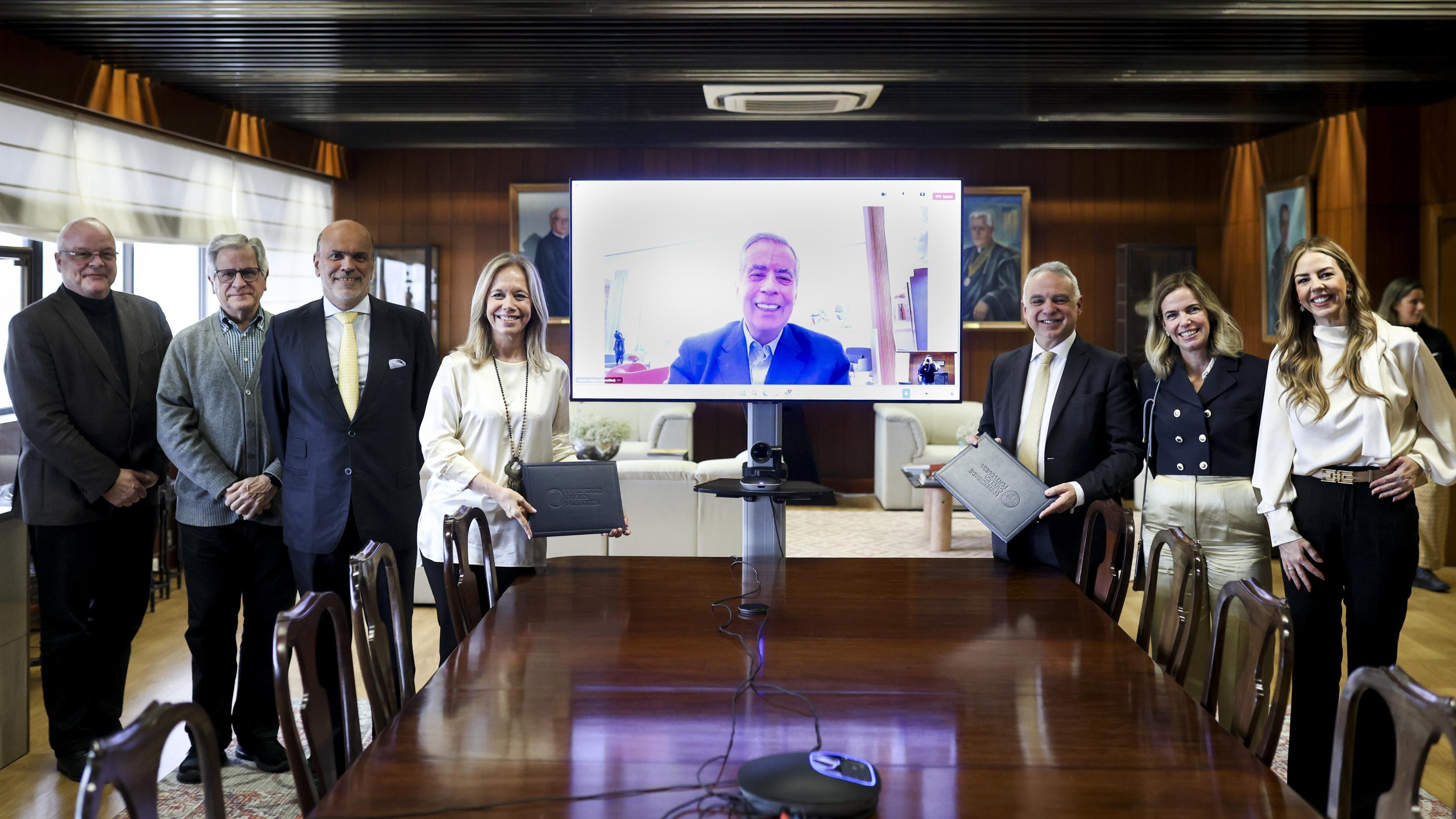 Católica assina protocolo com a Fundação António Pargana