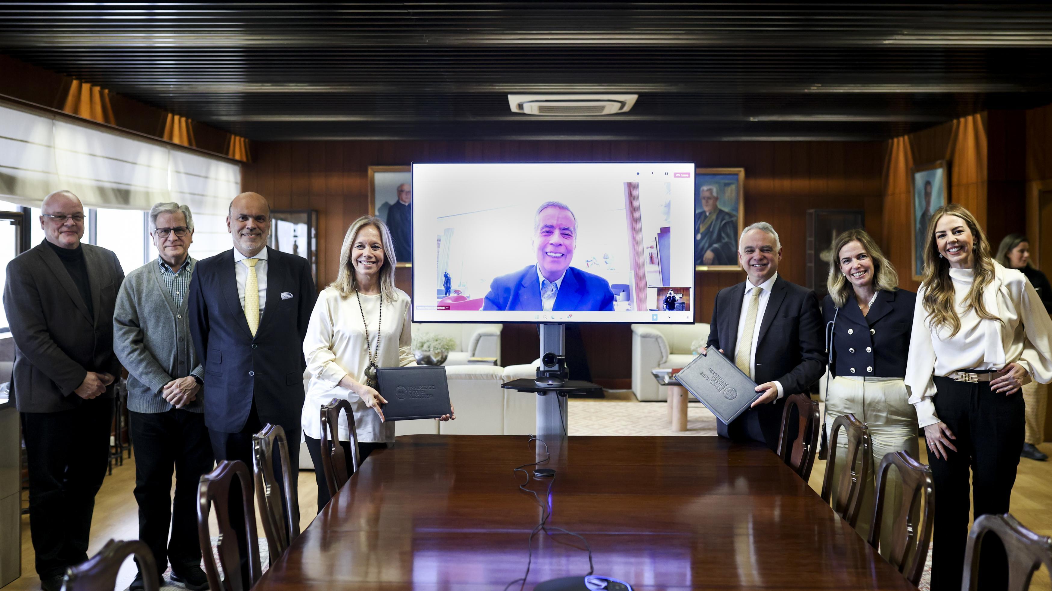Católica signs protocol with Fundação António Pargana