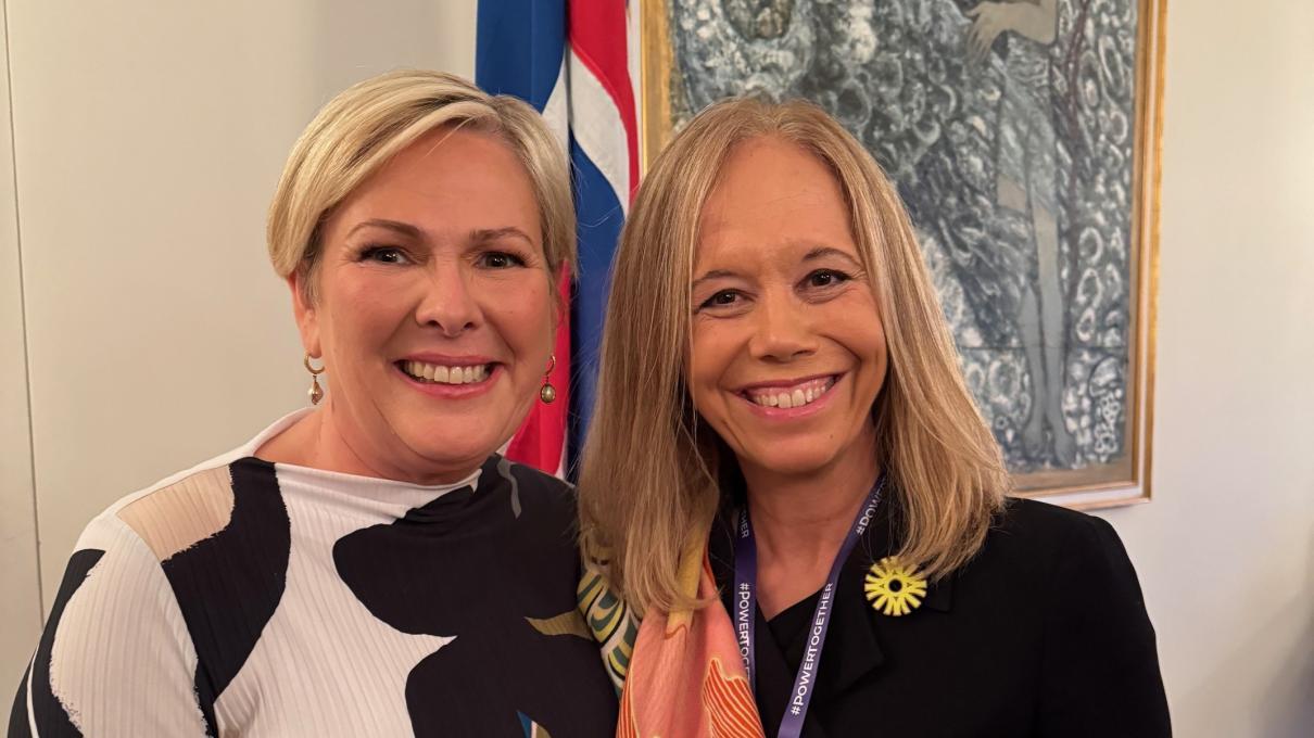 Reitora da Católica distinguida na Cimeira Mundial de mulheres líderes em Reiquiavique