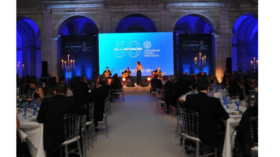 Gala 50 anos Universidade Católica Portuguesa