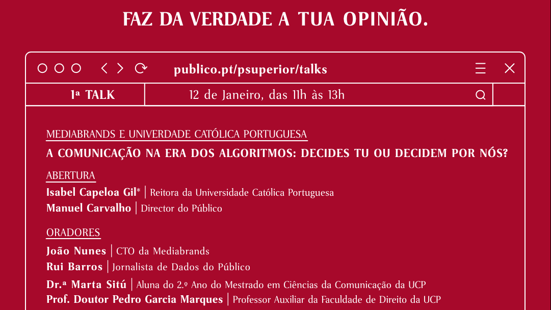 Programa PSuperior Talks