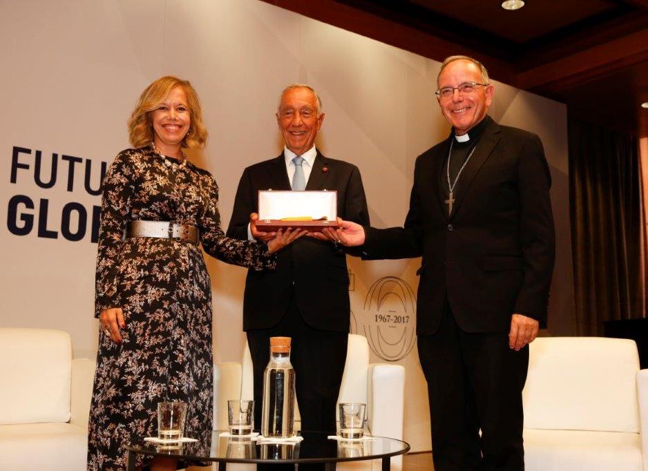 Isabel Capeloa Gil, Marcelo Rebelo de Sousa e D. Manuel Clemente