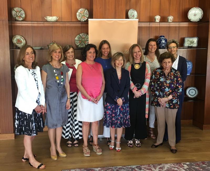 Almoço da Reitora da UCP com o grupo de oradoras convidadas das Católica Women Talks.