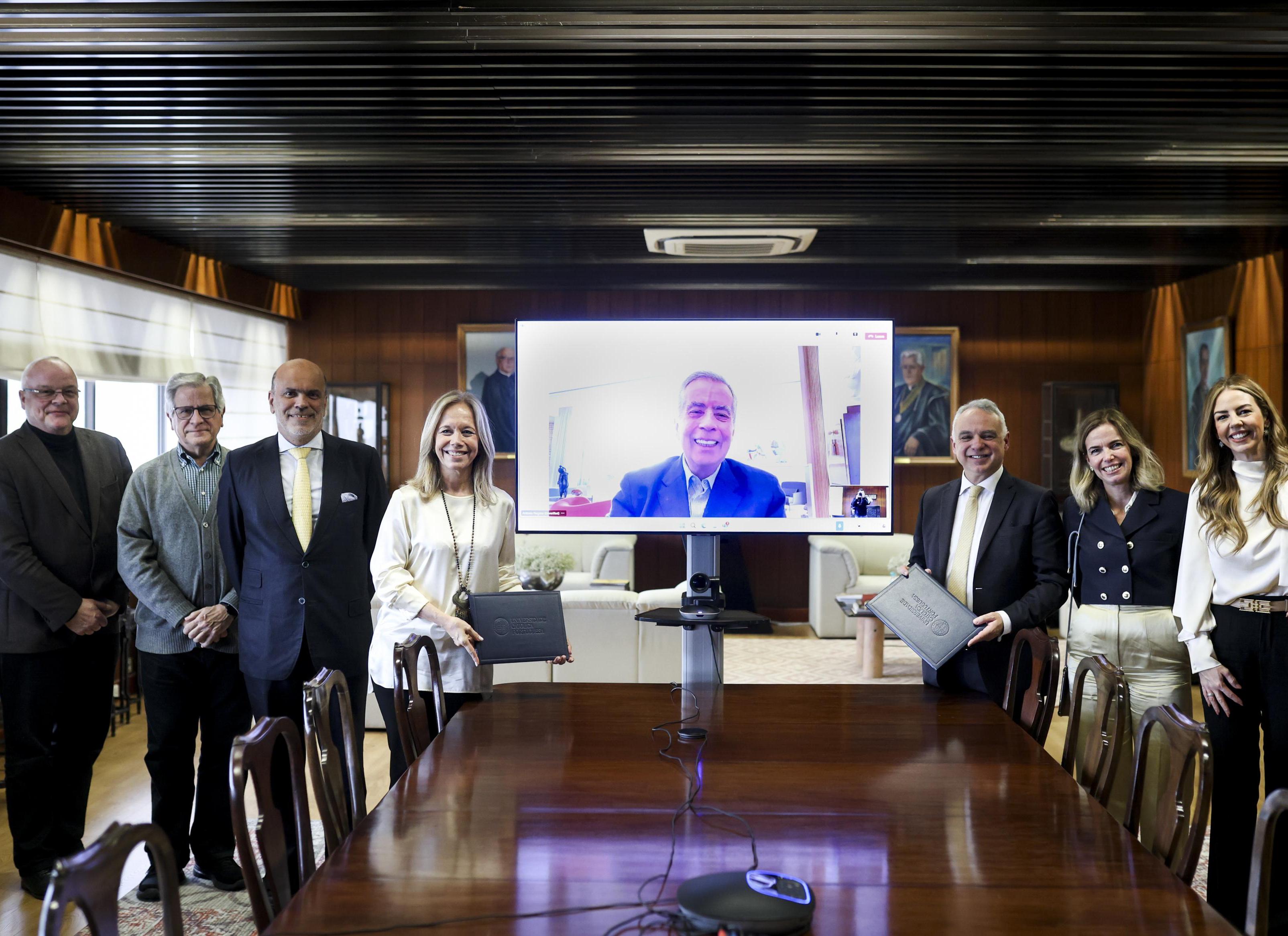 Católica assina protocolo com a Fundação António Pargana