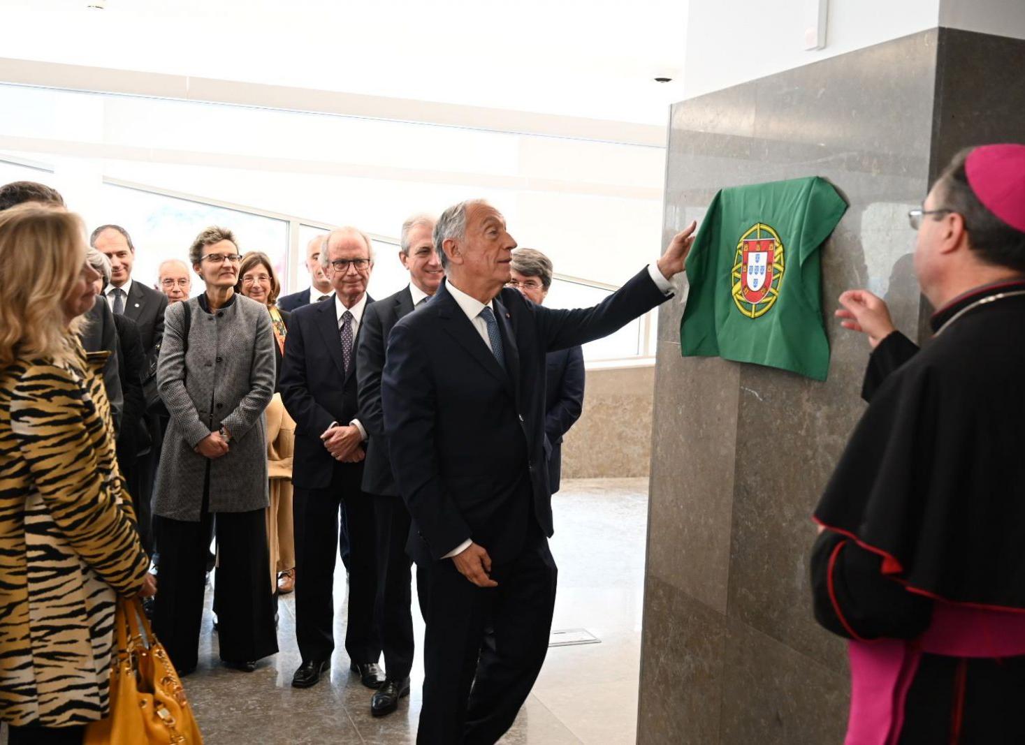 Marcelo Rebelo de Sousa inaugura o novo edifício da Católica