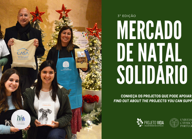 Save the date: 3ª Edição do Mercado de Natal Solidário chega à Católica em dezembro