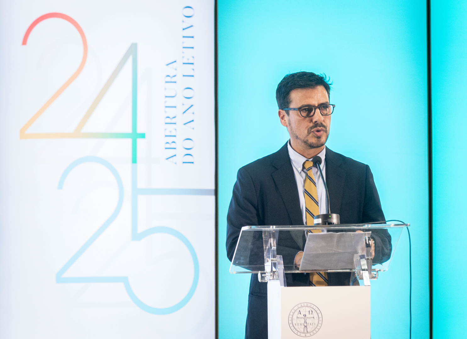 Alumnus Miguel Freitas, da Católica para Nova Iorque, regressa para inspirar novos estudantes e recém-graduados