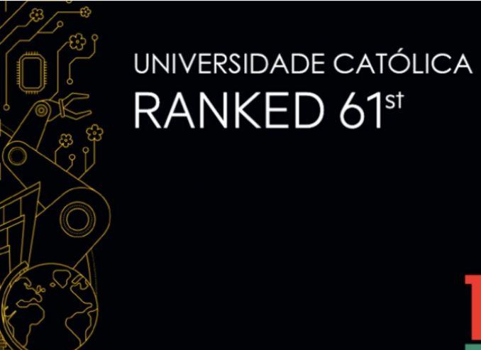 Católica entre as 100 Melhores Universidades do Mundo no Ranking Best “Golden Age” Universities do THE