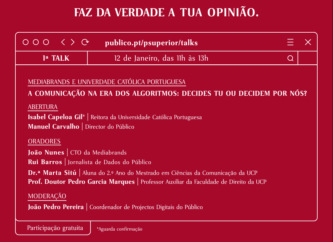 Programa PSuperior Talks