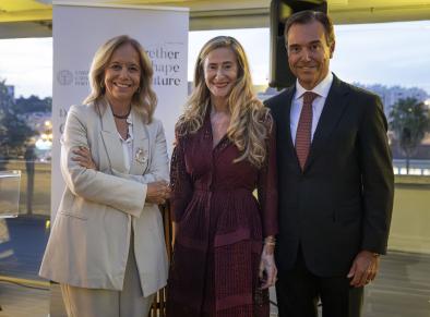 Reitora da UCP com Familia Horta-Osorio